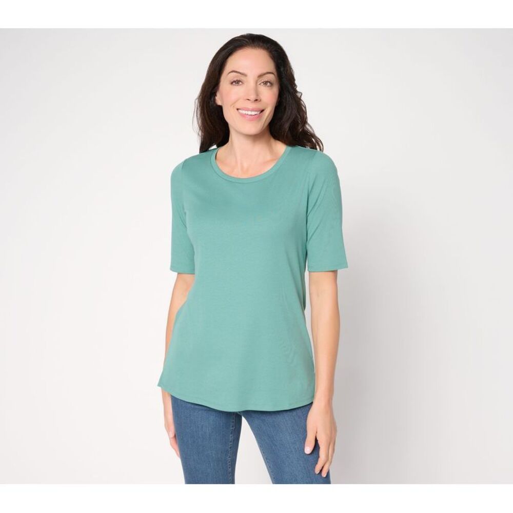 Belle by Kim Gravel Women's Top Sz XS Make Your Selection: Green A714141